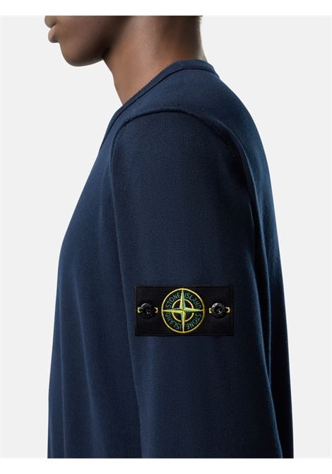 maglia 5100053 uomo navy STONE ISLAND | L1S15 5100053 S00B2V0020
